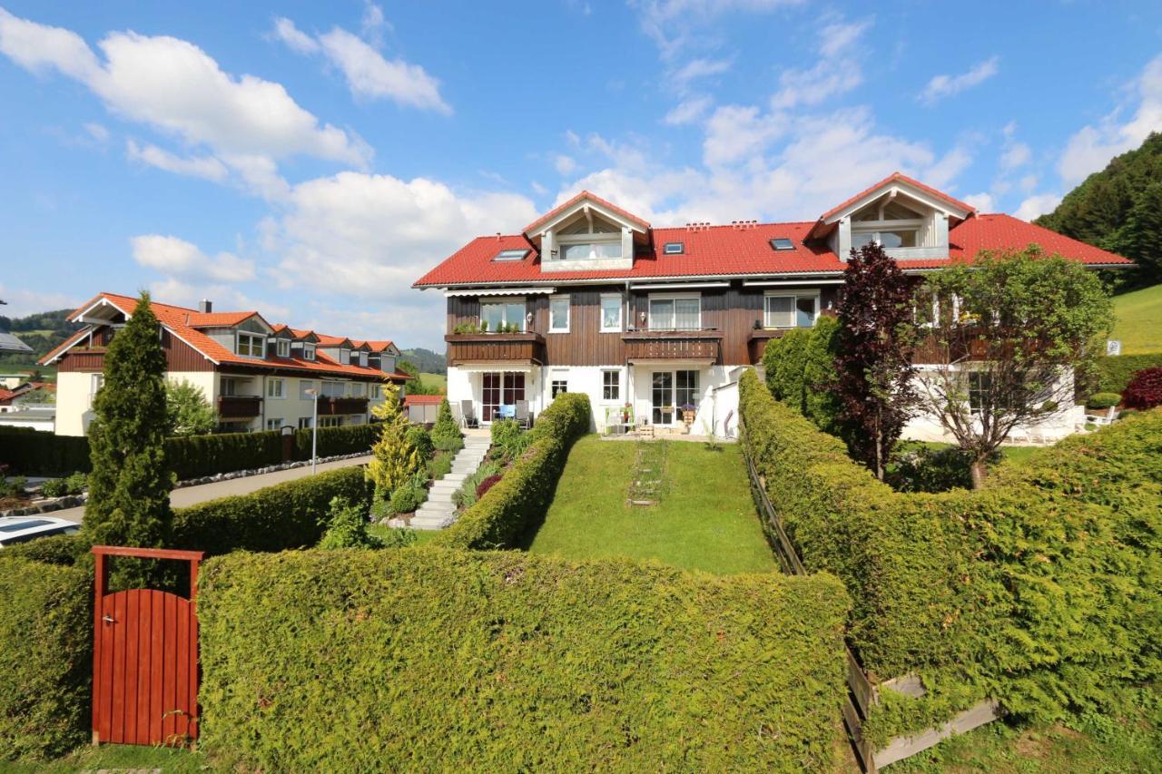 Exklusive Fewo Herrmann Im "Haus Hochgratblick" Oberstaufen Bagian luar foto